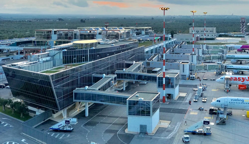 Aeroporto di Bari meta sempre più ambita